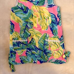 Lilly Pulitzer 3T Multicolor Tropical Dress